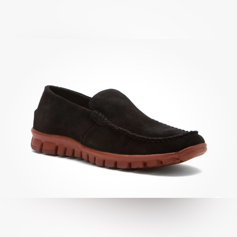 NoSox Authentic Moc Lightweight EVA Slip-on Men's Casual Shoes Brown Suede Sz 11